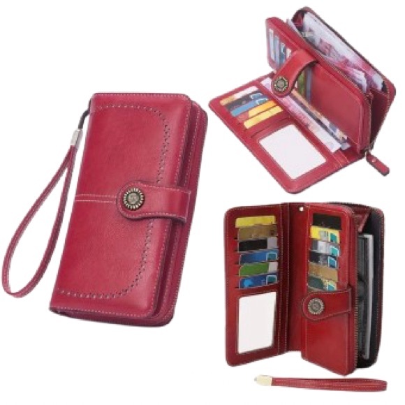 NEW Charm Infinite RFID Faux Leather Wallet - Picture 9 of 12